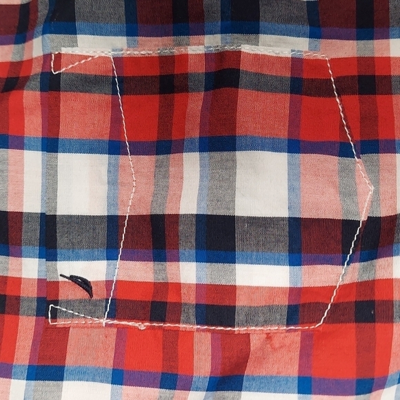 Boy's Nautica Checkered Shirt XL - Picture 3 of 8